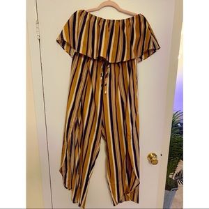 Shein Strapless Jumpsuit